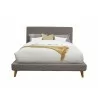  Alpine Furniture Britney California King Bed in Dark Grey - Front -  Alpine Furniture Britney California King Bed in Dark Grey - Front