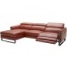 J&M Furniture Nina Premium Leather Sectional LHF 003
