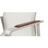Source Furniture Tide Aluminum Sling Dining Arm Chair 13