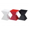SUNPAN Rocco End Table - Black, Green, Orange, Red, Silver, White, Lifestyle