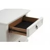 Alpine Furniture Winchester Nightstand in White - Drawer Close-up - Alpine Furniture Winchester Nightstand in White - Drawer Close-up