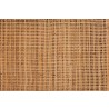 Baxton Studio Adelia Modern Bohemian Natural Rattan and Mahogany Wood 1-Drawer Nightstand - Top Angle