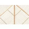 Baxton Studio Walid Modern Bohemian Natural Brown Rattan Queen Size Standalone Headboard - Closeup View - Baxton Studio Walid Modern Bohemian Natural Brown Rattan Queen Size Standalone Headboard - Closeup View