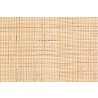 Baxton Studio Reegan Modern Bohemian Natural Brown Rattan Queen Size Standalone Headboard - Closeup Angle