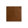 Baxton Studio Florencia Modern Grey Fabric and Walnut Brown Finished Wood 5-Piece Pub Set - Table in Top Angle