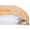 Baxton Studio Denton Japandi Natural Brown Finished Wood Queen Size Platform Bed - Top Angle