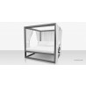 Source Outdoor Furniture Breeze Aluminum Daybed Square 4
