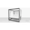 Source Outdoor Furniture Breeze Aluminum Daybed Square 4 - Source Outdoor Furniture Breeze Aluminum Daybed Square 4