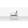 Source Outdoor Furniture Danish Aluminum Sling Strap Lounge Chair 24