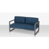 Source Furniture Iconic Aluminum Loveseat 13