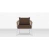 Source Furniture Vines Club Chair White Front