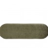 Sunpan Elowen Bench in Bergen Olive - Top Angle