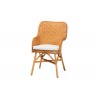 Baxton Bali and Pari Wistan Rattan - Dining Chair