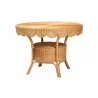 Baxton Bali and Pari Tucson Rattan - Dining Table - Baxton Bali and Pari Tucson Rattan - Dining Table