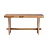 Baxton Studio Bali and Pari Biyu Suar Wood Dining Table - Front