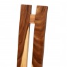 Baxton Bali and Pari Lin Suar Wood - Dining Chair Back