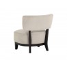 SUNPAN Claude Lounge Chair - Linen - Back Angle