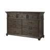 Newberry Dresser in Salvaged Grey - Angled View