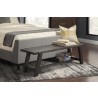 Alpine Furniture Newberry Bench, Salvaged Grey - Lifestyle