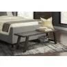 Alpine Furniture Newberry Bench, Salvaged Grey - Lifestyle - Alpine Furniture Newberry Bench, Salvaged Grey - Lifestyle