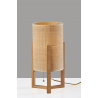 Adesso Quinn Table Lantern Beige - Adesso Quinn Table Lantern Beige