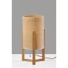 Adesso Quinn Table Lantern Beige - Adesso Quinn Table Lantern Beige