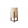 Quinn Table Lantern - Walnut