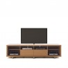Cabrini TV Stand 1.8 in Maple Cream and Nude - Stand Only