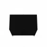 Manhattan Comfort Rockefeller 5-Drawer Dresser Set Black Top - Manhattan Comfort Rockefeller 5-Drawer Dresser Set Black Top