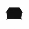 Manhattan Comfort Rockefeller 5-Drawer Dresser Set Black Bottom - Manhattan Comfort Rockefeller 5-Drawer Dresser Set Black Bottom
