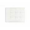 SUNPAN Mercer Bench - White, Closeup View - SUNPAN Mercer Bench - White, Closeup View