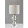 Adesso Naomi Table Lamp White - Adesso Naomi Table Lamp White