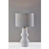 Adesso Noelle Table Lamp White
