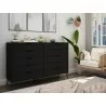 Manhattan Comfort Rockefeller Dresser Back - Manhattan Comfort Rockefeller Dresser Back