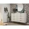 Manhattan Comfort Rockefeller Dresser Off White - Manhattan Comfort Rockefeller Dresser Off White