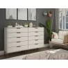 Manhattan Comfort Rockefeller Dresser Off White Side - Manhattan Comfort Rockefeller Dresser Off White Side