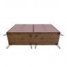 Manhattan Comfort Rockefeller Dresser Pink Bottom