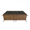 Manhattan Comfort Rockefeller Dresser Grey Bottom