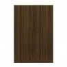 Manhattan Comfort Gramercy Modern 2-Section Freestanding Wardrobe Armoire Closet in Brown Back - Manhattan Comfort Gramercy Modern 2-Section Freestanding Wardrobe Armoire Closet in Brown Back