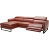 J&M Furniture Nina Premium Leather Sectional LHF 004