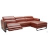 J&M Furniture Nina Premium Leather Sectional RHF 001