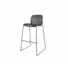 Cane-Line Vibe Bar Chair Stackable Front view - Cane-Line Vibe Bar Chair Stackable Front view