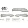 J&M Furniture Lecoultre Light Grey Leather Sectional 003 - J&M Furniture Lecoultre Light Grey Leather Sectional 003
