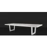 Source Furniture Contemporary U Style Dining Table Base White Top - Source Furniture Contemporary U Style Dining Table Base White Top