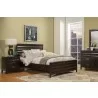 Alpine Furniture Legacy Standard King Panel Bed, Black Cherry - Lifestyle - Alpine Furniture Legacy Standard King Panel Bed, Black Cherry - Lifestyle