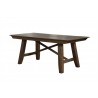 Alpine Furniture Brayden Dining Table - Front Side Angle