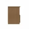Manhattan Comfort Hampton 53.54 Home Office Desk with 3 Cubby Spaces and Solid Wood Legs in Maple Cream - Manhattan Comfort Hampton 53.54 Home Office Desk with 3 Cubby Spaces and Solid Wood Legs in Maple Cream