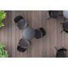Octopus Round Bistro Table Black - Top View