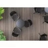 Octopus Round Bistro Table Black - Top View - Octopus Round Bistro Table Black - Top View