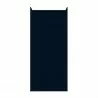 Manhattan Comfort Mulberry 35.9 Open Double Hanging Modern Wardrobe Closet with 2 Hanging Rods in Tatiana Midnight Blue Back - Manhattan Comfort Mulberry 35.9 Open Double Hanging Modern Wardrobe Closet with 2 Hanging Rods in Tatiana Midnight Blue Back
